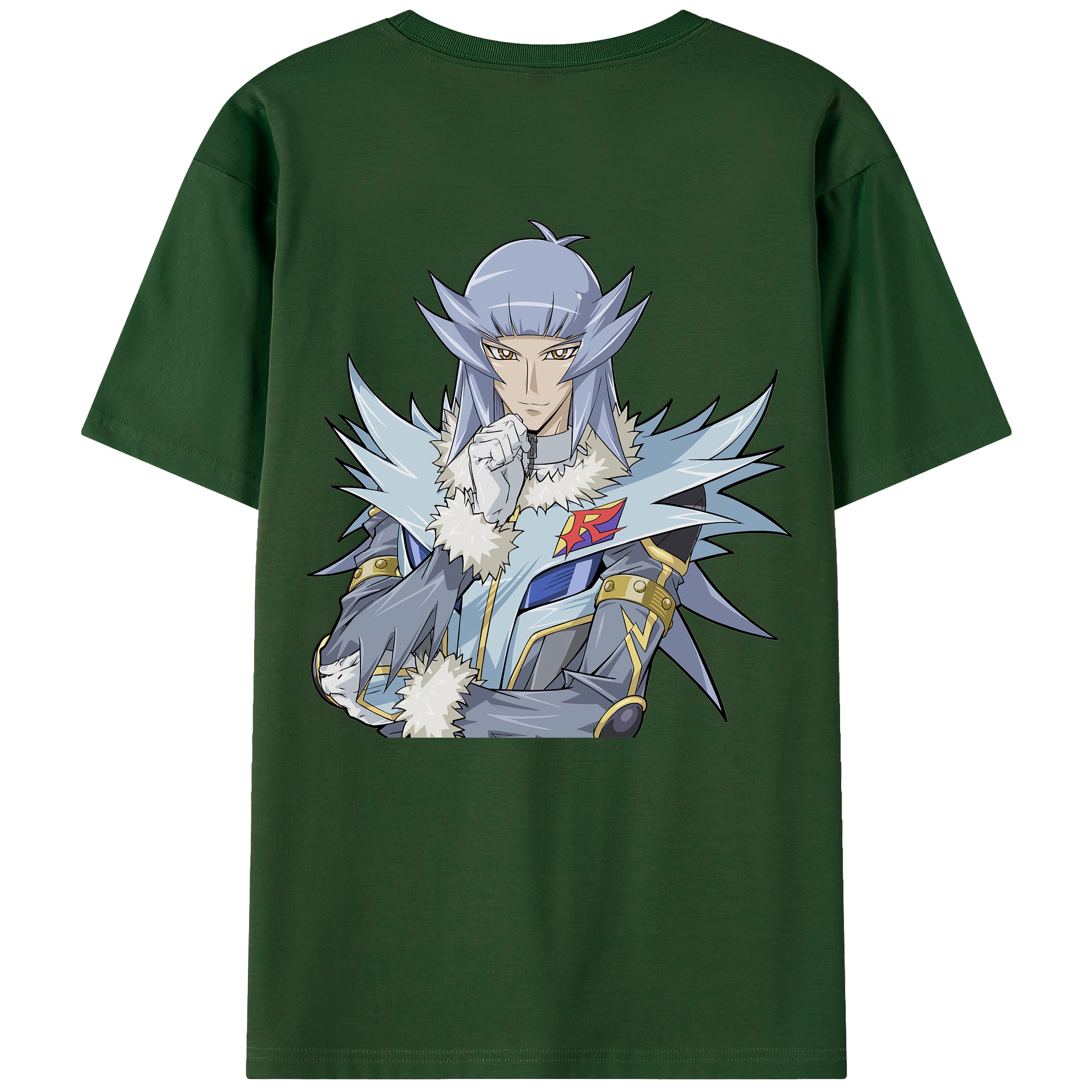 （画像用） 遊☆戯☆王 Yu-Gi-Oh! 綿100％半袖Tシャツ（背面プリント）
